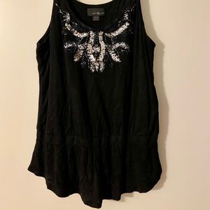 Forever21 Faux Peplum Top